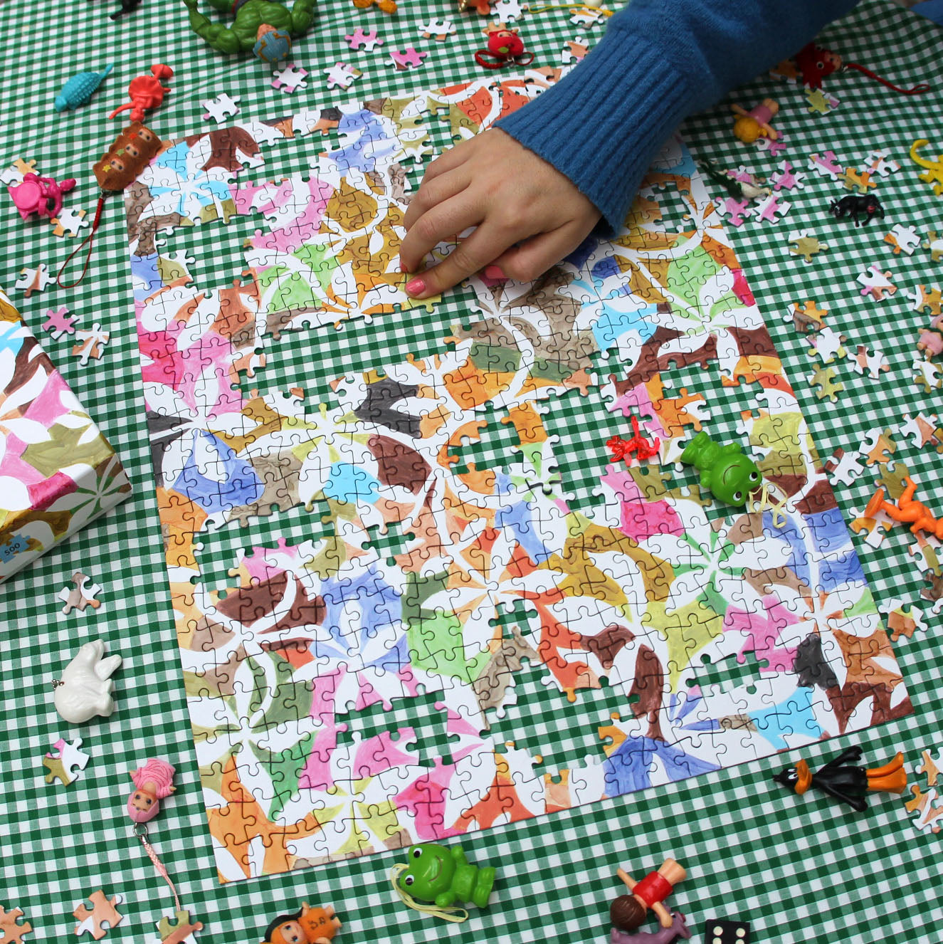 Jigsaw Puzzle - Inky Floral