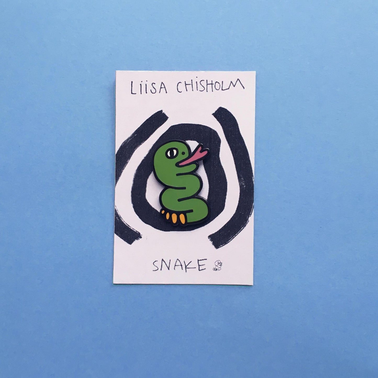 Enamel Pin - Snake