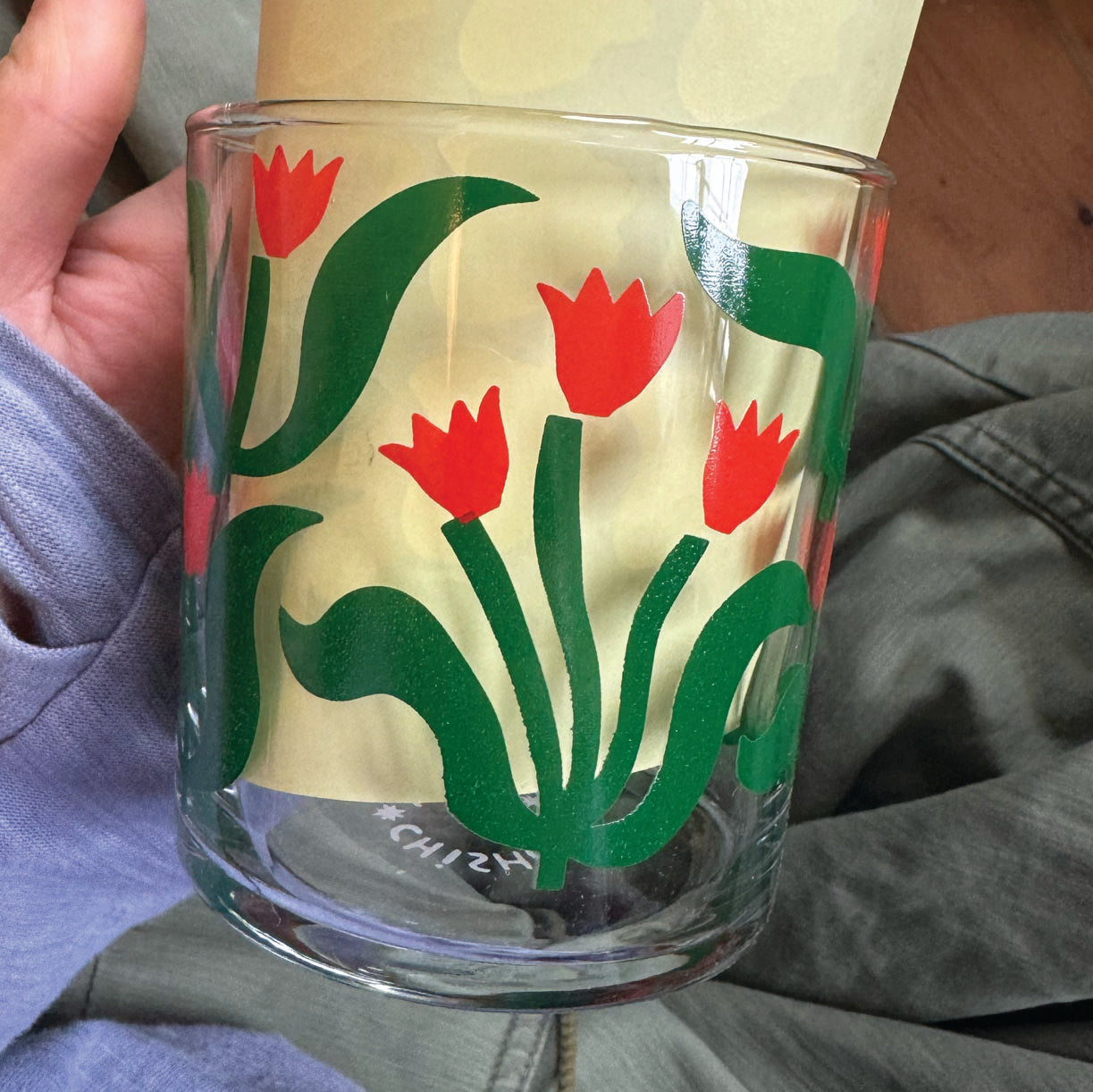 Wonky Tulip Tumbler (seconds sale!)