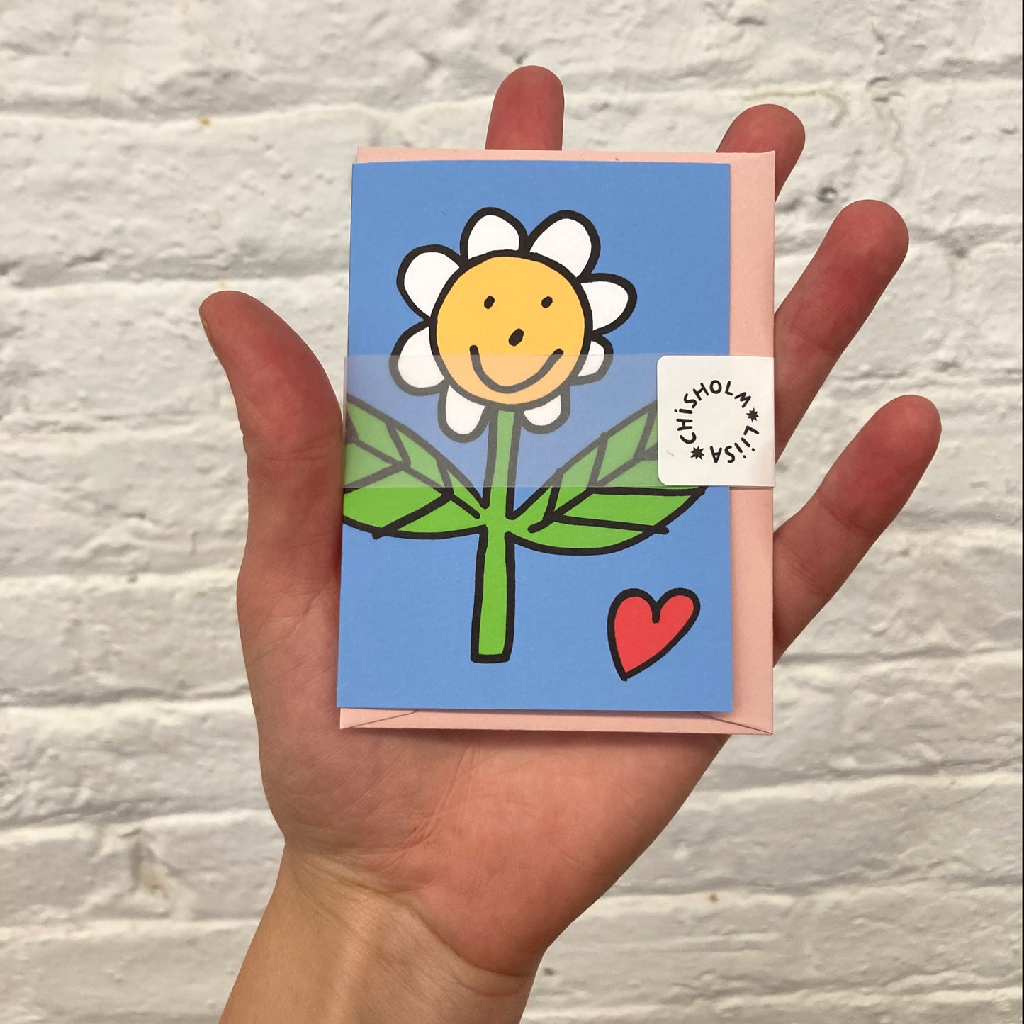 A7 Mini Card - Daisy