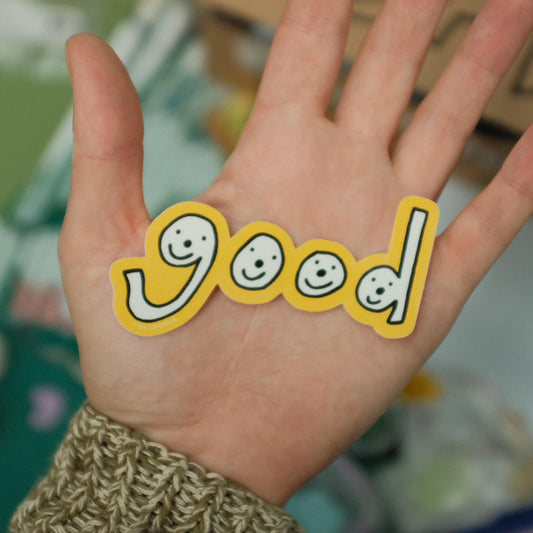 Vinyl Sticker - GOOD