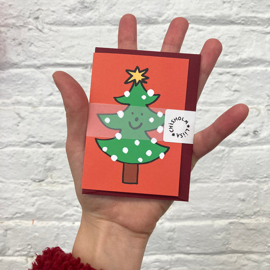 A7 Mini Card - Christmas Tree
