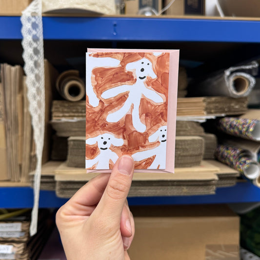 A7 Mini Card - Wiggly Dogs